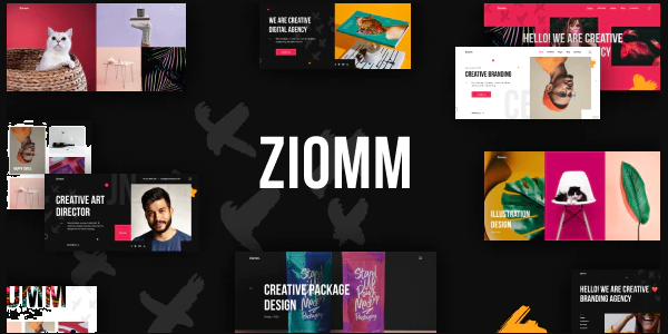 обзор wordpress темы ziomm