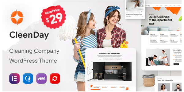 обзор wordpress темы cleenday
